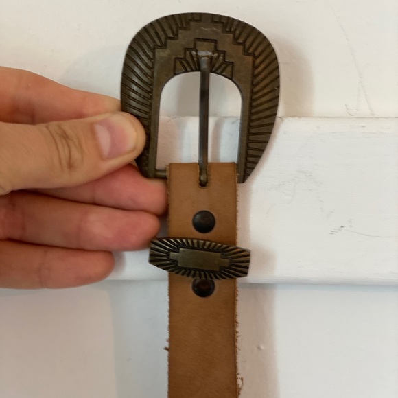 Handmade Indigenous Belt (excellent quality) 34 Waist - Picture 4 of 4